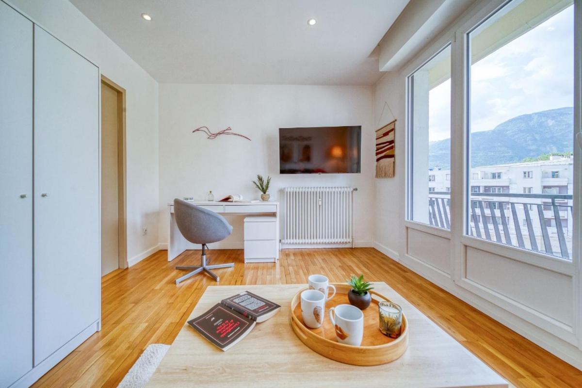 Le Joli Stade, Appartement Avec Magnifique Vue, Grenoble, Rhone Alpes Dış mekan fotoğraf