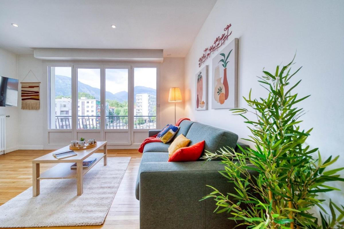 Le Joli Stade, Appartement Avec Magnifique Vue, Grenoble, Rhone Alpes Dış mekan fotoğraf