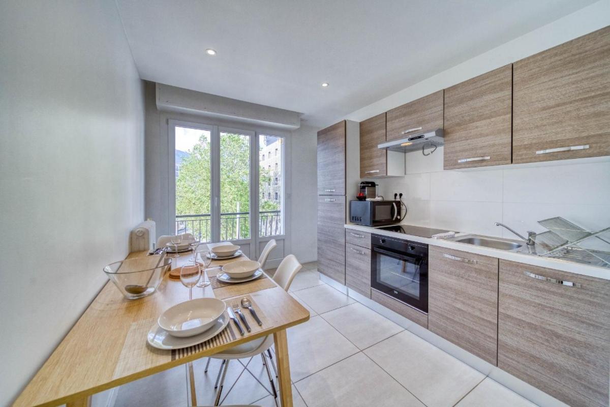 Le Joli Stade, Appartement Avec Magnifique Vue, Grenoble, Rhone Alpes Dış mekan fotoğraf